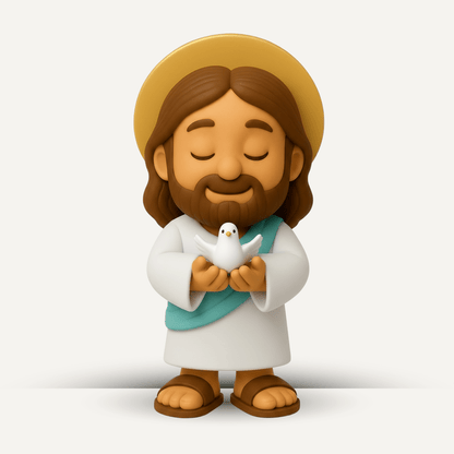 Cristo Amigo | Um lembrete delicado da presença de Cristo no seu lar